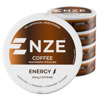 NZE Coffee 50mg Caffeine Pouches - 5 Pack