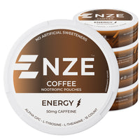 NZE Coffee 50mg Caffeine Pouches - 5 Pack