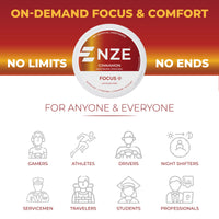 NZE Cinnamon Focus Nootropic Pouches (Caffeine Free) - 5 Pack