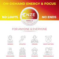 NZE Lemon Cherry 50mg Caffeine Pouches - 5 Pack