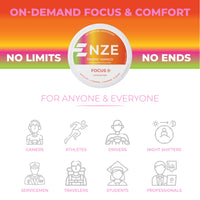 NZE Tropic Mango Focus Nootropic Pouches (Caffeine Free) - 5 Pack